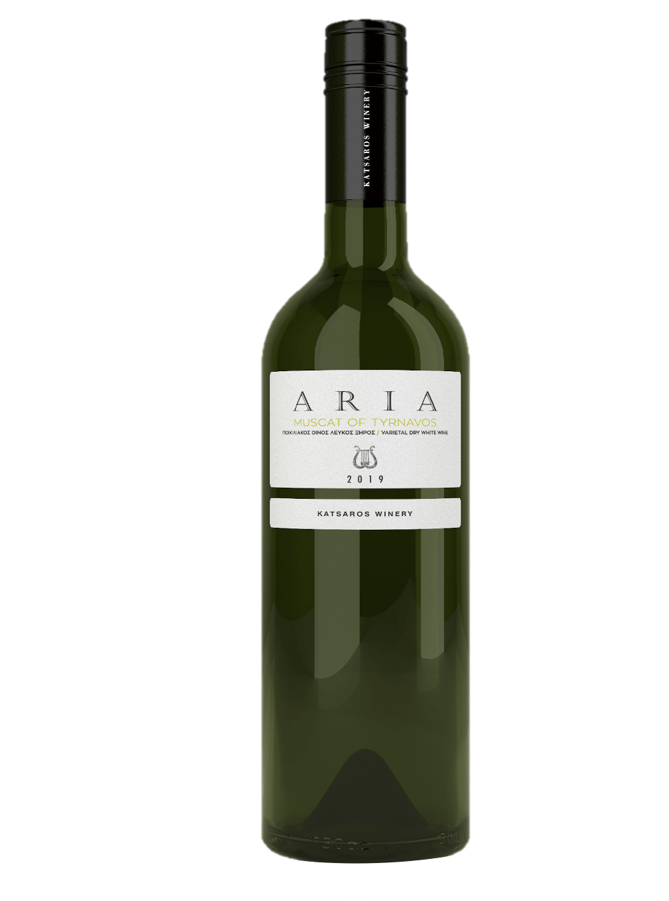 Aria Muscat White Dry Wine 750ml Katsaros Agora Greek Delicacies